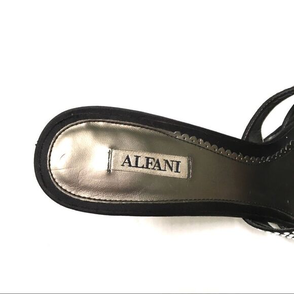 Alfani rhinestone twist slip on heels 8M - Picture 7 of 13